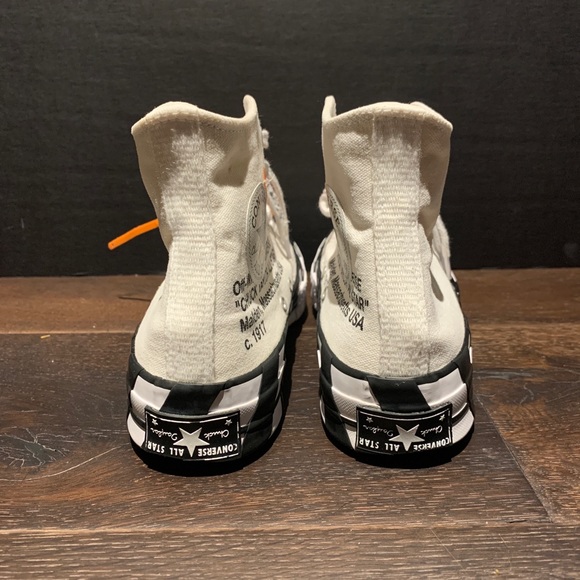 Off White Converse Chuck Taylor High - Picture 4 of 11